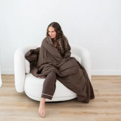 Adult Quilted Blanket in Espresso 2.5