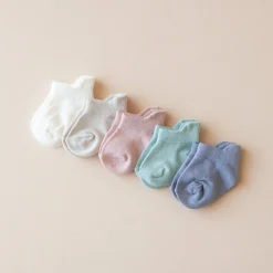 Ankle Socks Combo 5-Pack in Pastel
