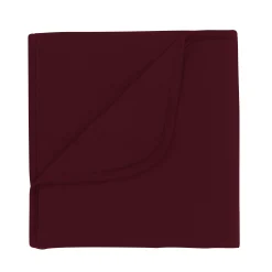 Baby Blanket in Burgundy 1.0
