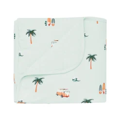 Baby Blanket in Dew Surf