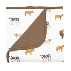 Baby Blanket in Moo 1.0