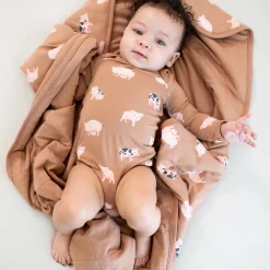 Baby Blanket in Pig 1.0