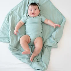 Baby Blanket in Sage 1.0