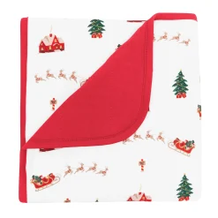 Baby Blanket in Santa Sleigh