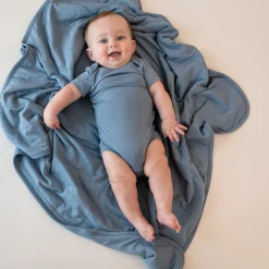 Baby Blanket in Slate 1.0