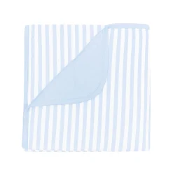 Baby Blanket in Small Mist Stripe 1.0