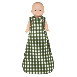 Baby Doll Sleep Bag in Gingham Fir