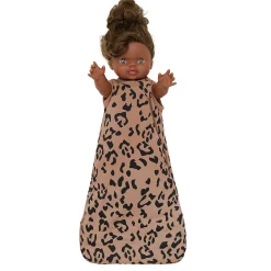 Baby Doll Sleep Bag in Latte Leopard