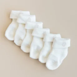 Baby 3-Pack Socks in Cloud