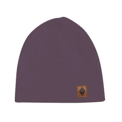 Bamboo Jersey Beanie in Currant