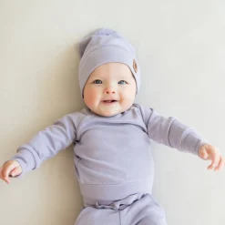 Bamboo Jersey Beanie in Taro