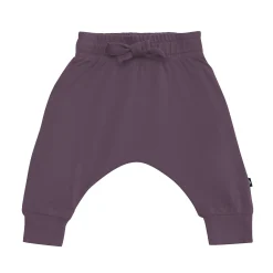 Bamboo Jersey Harem Pants in Currant