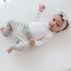 Bamboo Jersey Harem Pants in Oat