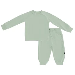 Bamboo Jersey Jogger Set in Thyme