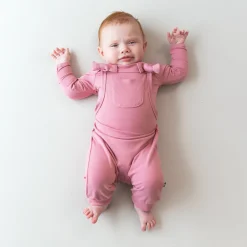 Bamboo Jersey Overall in Apple Blossom