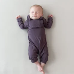 Bamboo Jersey Overall in Currant