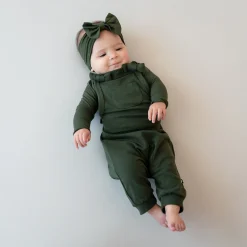 Bamboo Jersey Overall in Fir