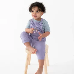 Bamboo Jersey Overall in Taro