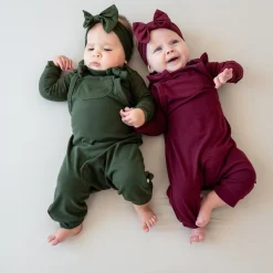 Bamboo Jersey Overall in Burgundy