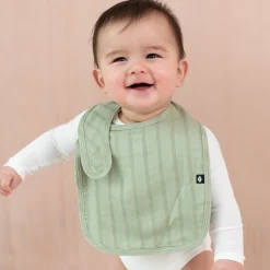 Bamboo Muslin Bib in Jojoba