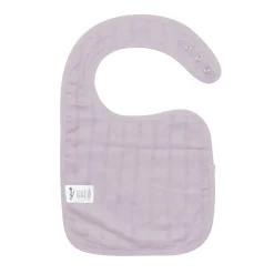 Bamboo Muslin Bib in Wisteria