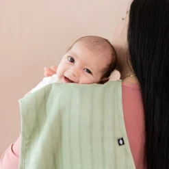 Bamboo Muslin Burp Cloth in Jojoba