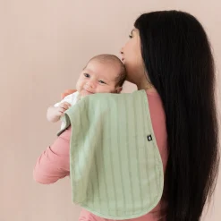 Bamboo Muslin Burp Cloth in Jojoba