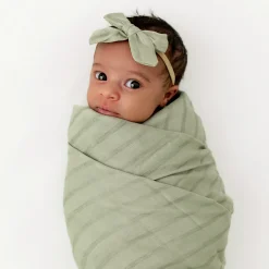 Bamboo Muslin Medium Bow in Jojoba