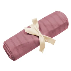 Bamboo Muslin Swaddle Blanket in Dusty Rose