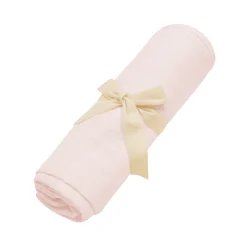 Bamboo Muslin Swaddle Blanket in Blush