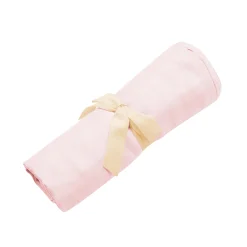 Bamboo Muslin Swaddle Blanket in Ballet