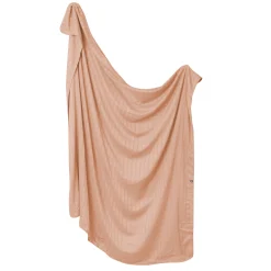 Bamboo Muslin Swaddle Blanket in Fawn