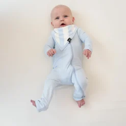 Bib in Big Mist Stripe