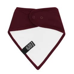 Bib in Burgundy