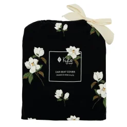 Car Seat Cover in Small Midnight Magnolia