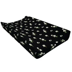 Change Pad Cover in Small Midnight Magnolia