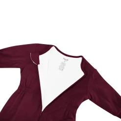 Cozy Playsuit in Burgundy