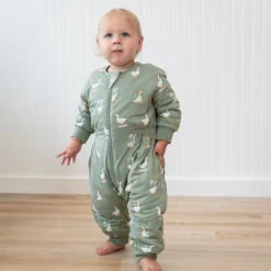 Cozy Playsuit in Silly Goose