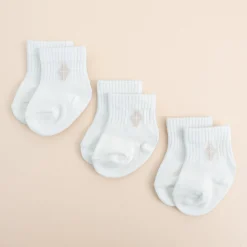 Crew Socks Combo 3-Pack in Cloud