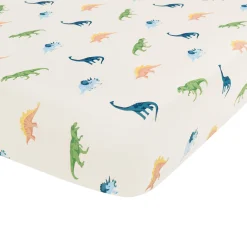 Crib Sheet in Ecru Roar