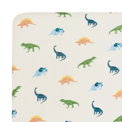Crib Sheet in Ecru Roar