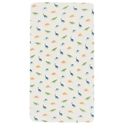 Crib Sheet in Ecru Roar