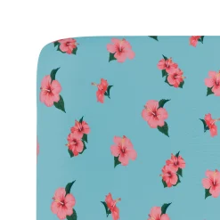 Crib Sheet in Hibiscus