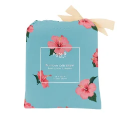 Crib Sheet in Hibiscus