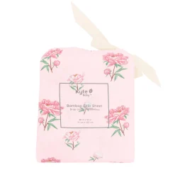 Crib Sheet in Sakura Peony