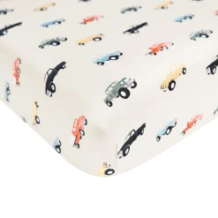 Crib Sheet in Vintage Truck