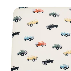 Crib Sheet in Vintage Truck