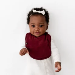 Cushy Bib in Burgundy