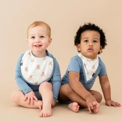 Cushy Bib in Teddy Bear