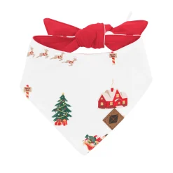 Dog Bandana in Santa Sleigh
